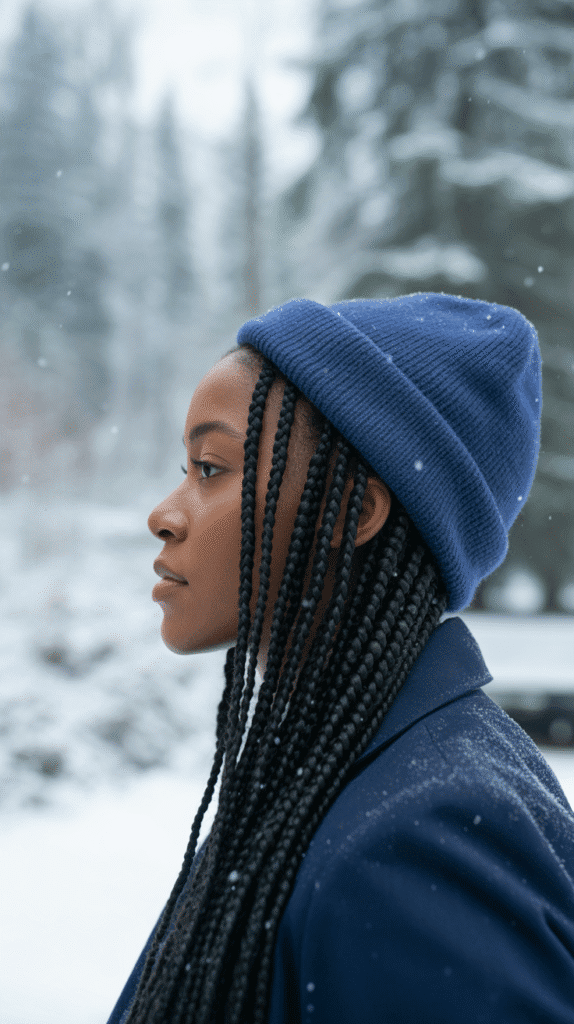 28 Protective Winter Hairstyles for Black Women with 4C Hair 3 Cornrows