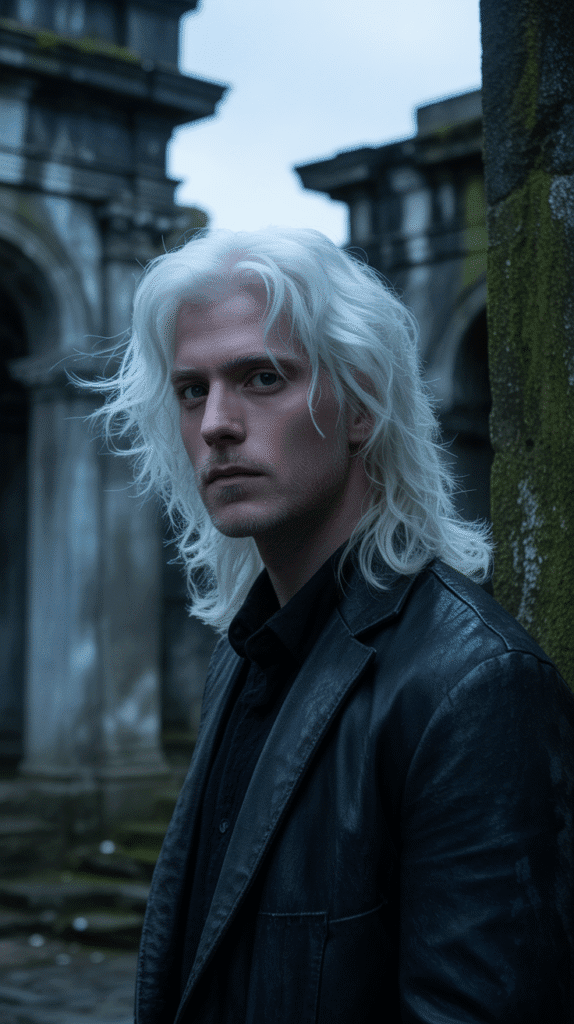 28 Stylish Elf Hairstyles for Men That Look Bold and Mystical 3 Platinum Blonde Elven Locks