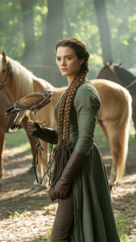 27 Creative Medieval Hairstyle Ideas for Princesses 21 Twisted Rope Braid