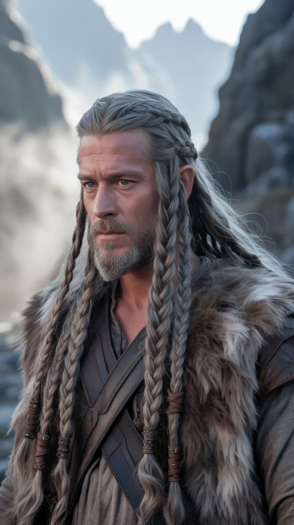 28 Stylish Elf Hairstyles for Men That Look Bold and Mystical 25 Viking-Elf Hybrid Braiding