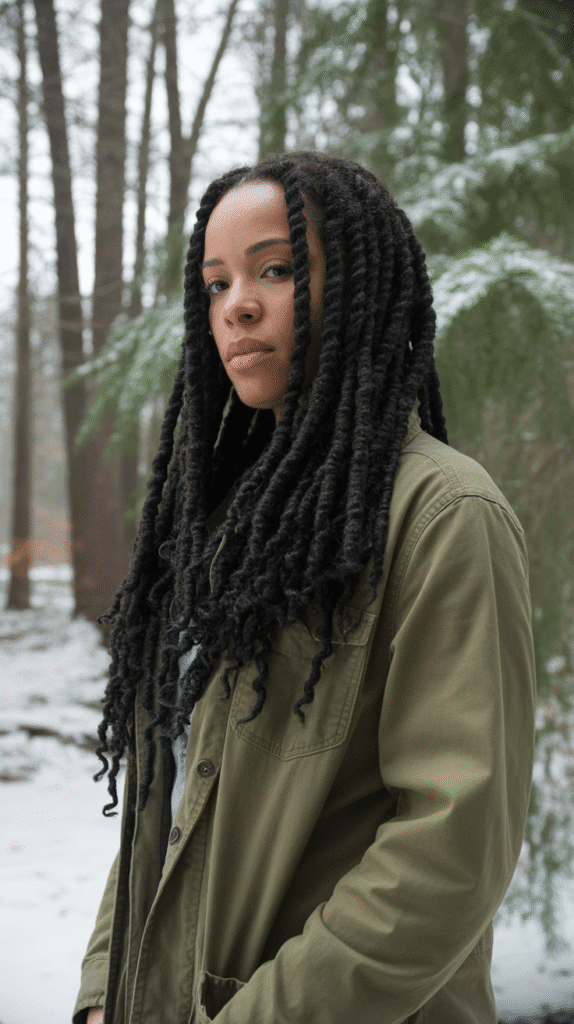 28 Protective Winter Hairstyles for Black Women with 4C Hair 12 Marley Twists