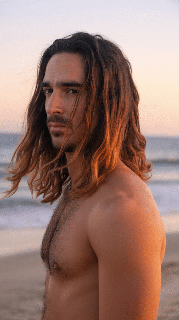 28 Stylish Elf Hairstyles for Men That Look Bold and Mystical 26 Subtle Ombre Transition