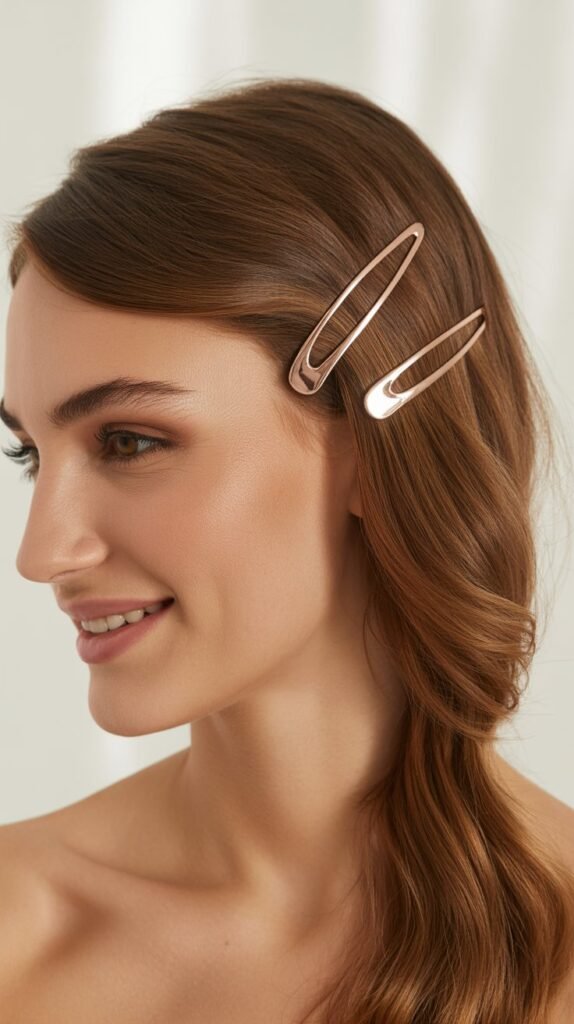  Side Swept with Clips