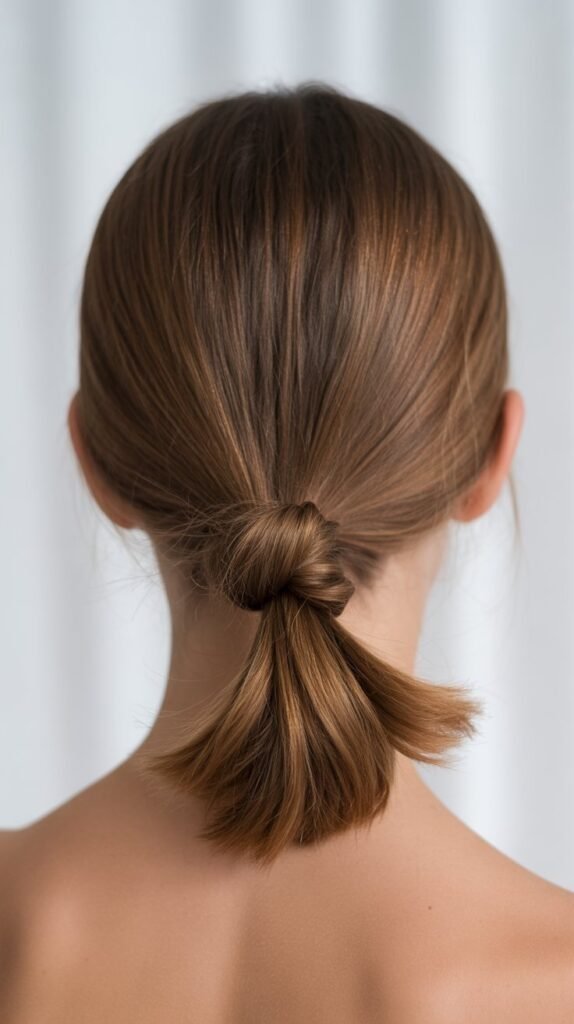 Knotted Ponytail