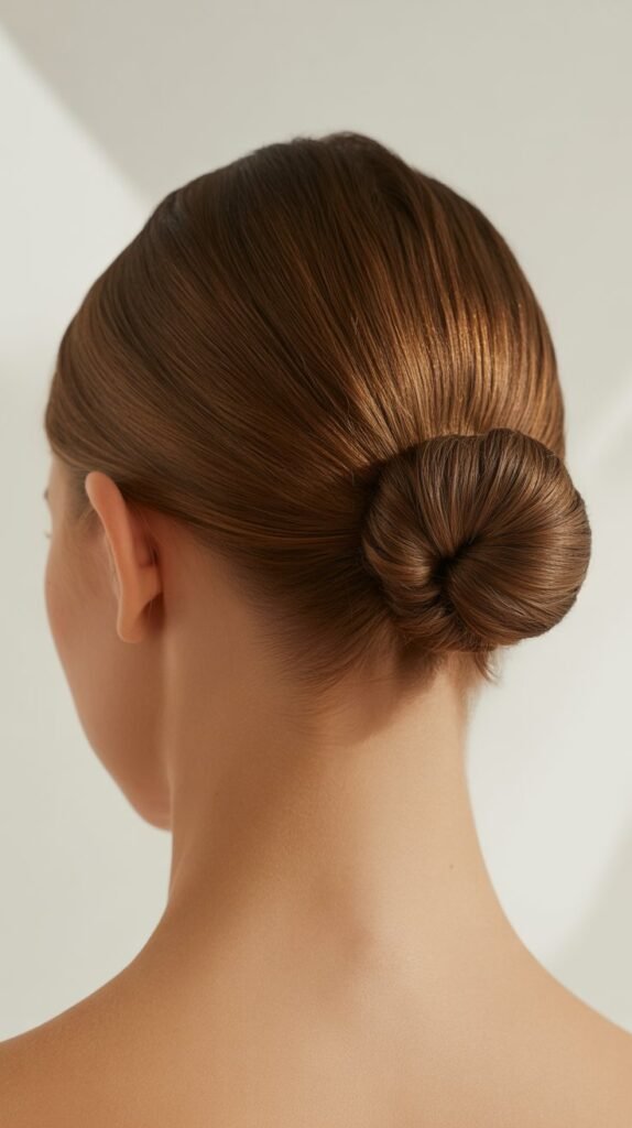 Sleek Ballerina Bun