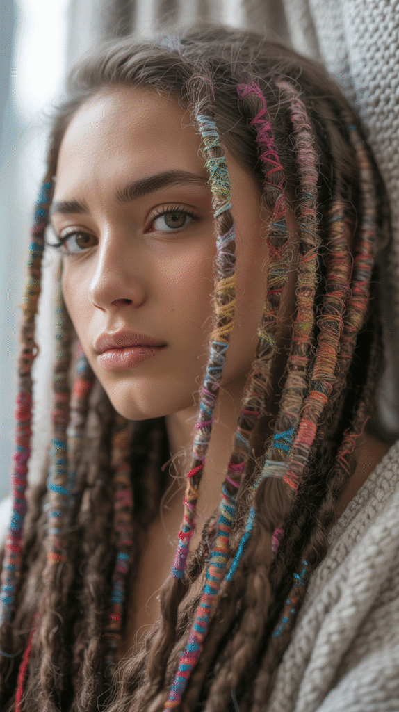 33 Trendy Dreadlock Styles for Ladies to Try This Year 32 Loc Wrap Style