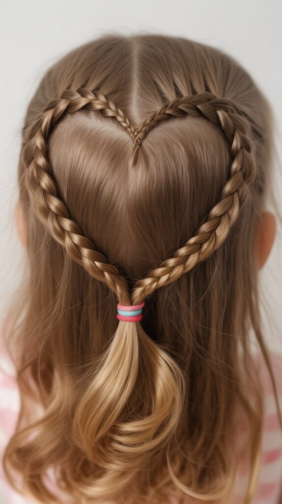 Heart-Shaped Braided Design