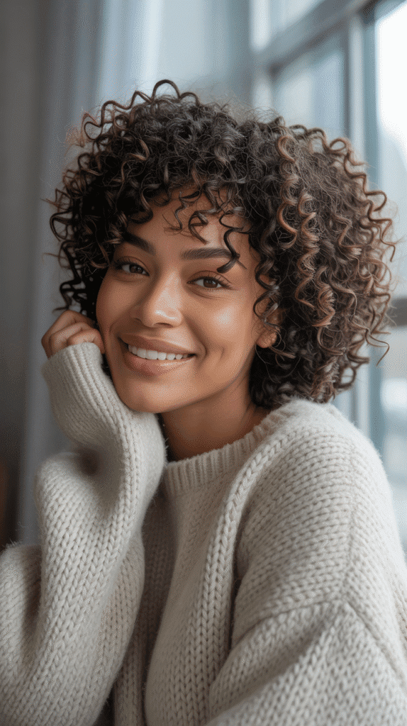 30 Cozy Fall & Winter Hairstyles for Black Women You'll Want to Copy 17 Wash and Go with Defined Curls