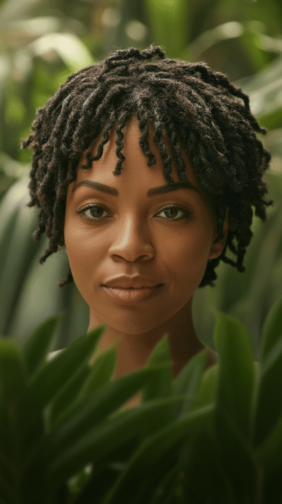 33 Trendy Short Dreadlock Styles for Black Women to Copy Now 8 Short Twisted Locs