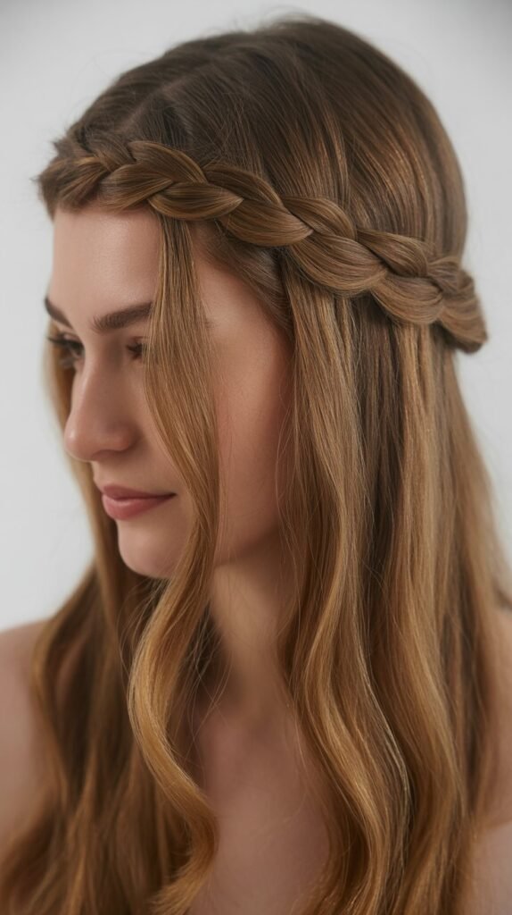 Twisted Crown with Loose Ends