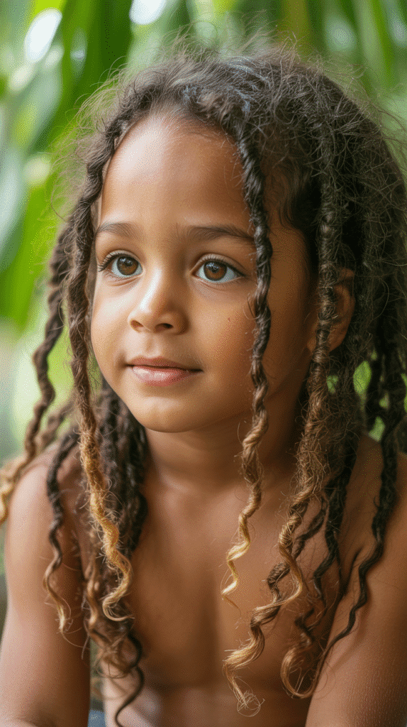 30 Latest Dreadlock Styles for Kids That Are Adorable 30 Natural Freeform Locs