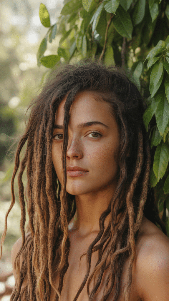 27 Latest Dreadlock Styles That Are Trendy and Timeless 1 Classic Free-Form Dreadlocks