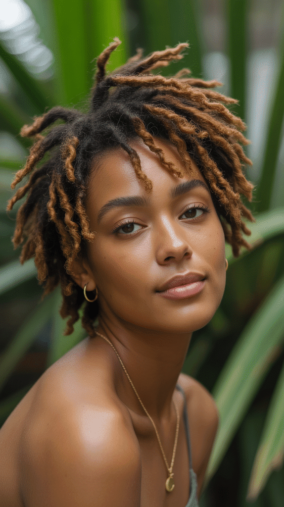 30 Latest Dreadlock Styles for Short Hair That Look Fresh 30 Natural Textured Short Locs with Volume