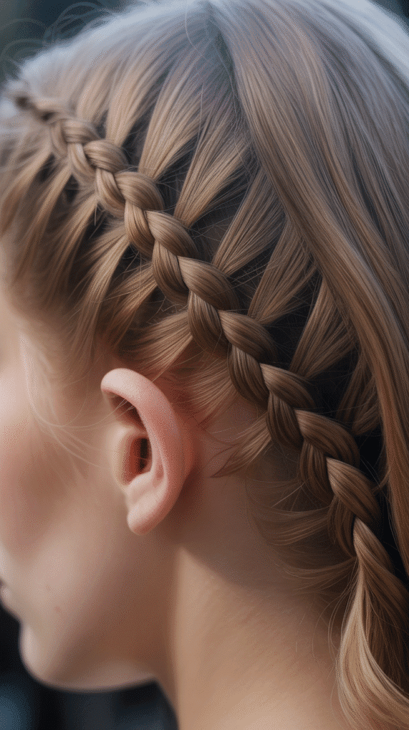 30 Elegant Elf Hairstyles for Long Hair Straight Out of a Fairytale 20 Asymmetrical French Braid