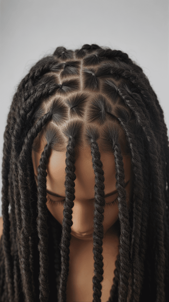 30 Latest Dreadlock Styles for Short Hair That Look Fresh 2 Two-Strand Twist Short Locs