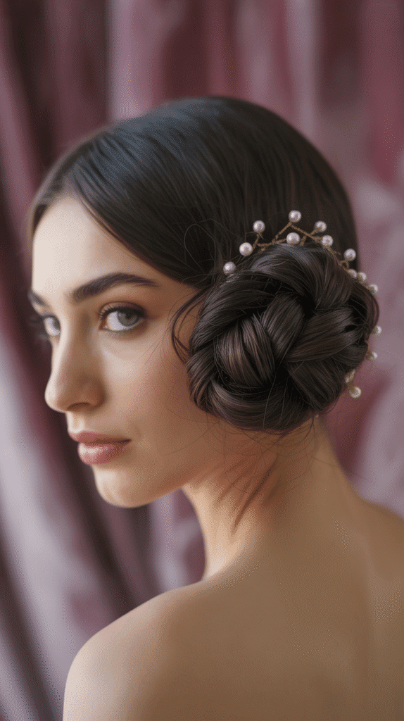 27 Best French Hairstyle Tutorials to Nail the Parisian Look 23 Low Twisted Chignon