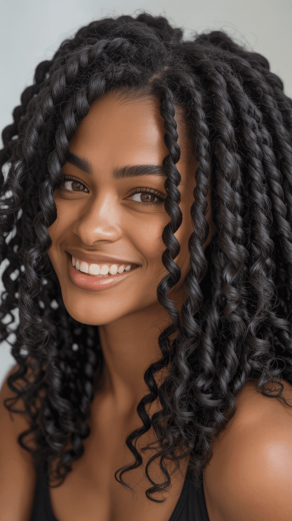 37 Elegant Dreadlock Styles for Women That Inspire Confidence 36 Passion Twists with Locs