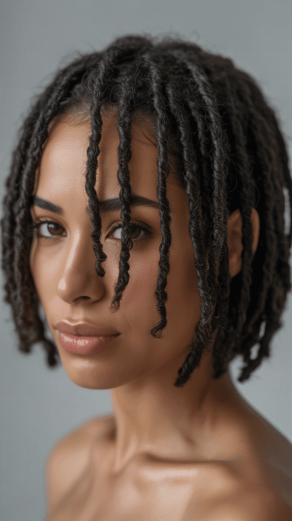 27 Latest Short Dreadlock Styles That Are Easy and Stylish 15 Interlocked Short Locs