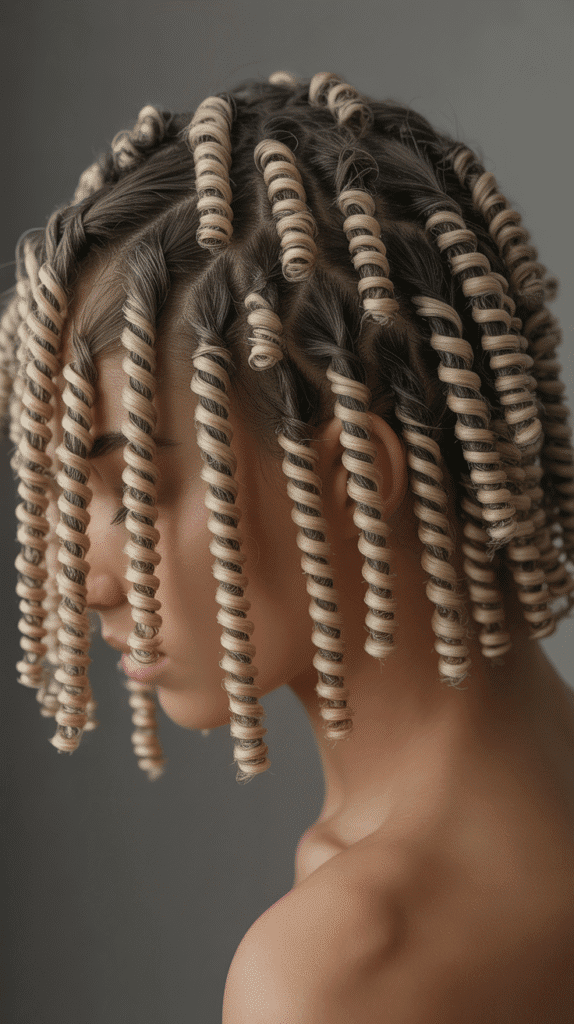 30 Stylish Dreadlock Styles for Short Hair That Look Fresh 14 Comb Coil Starter Locs