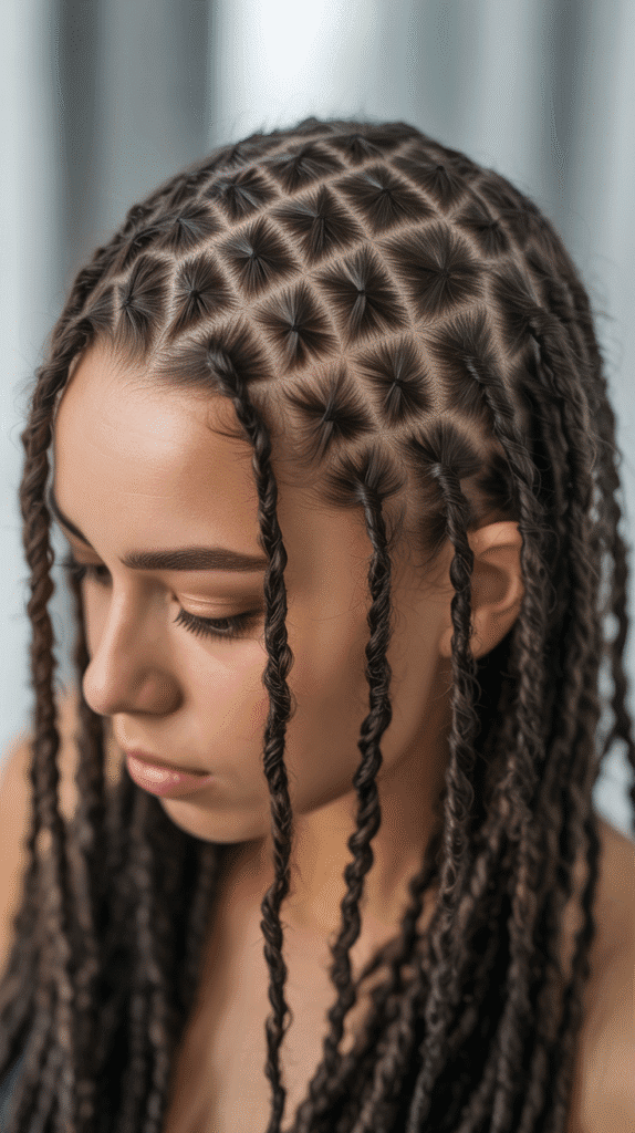 30 Stylish Dreadlock Styles for Short Hair That Look Fresh 4 Micro Locs on Short Hair