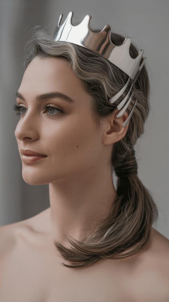 33 Chic French Hairstyles for Long Hair That Feel Romantic and Timeless 29 Sophisticated Low Ponytail