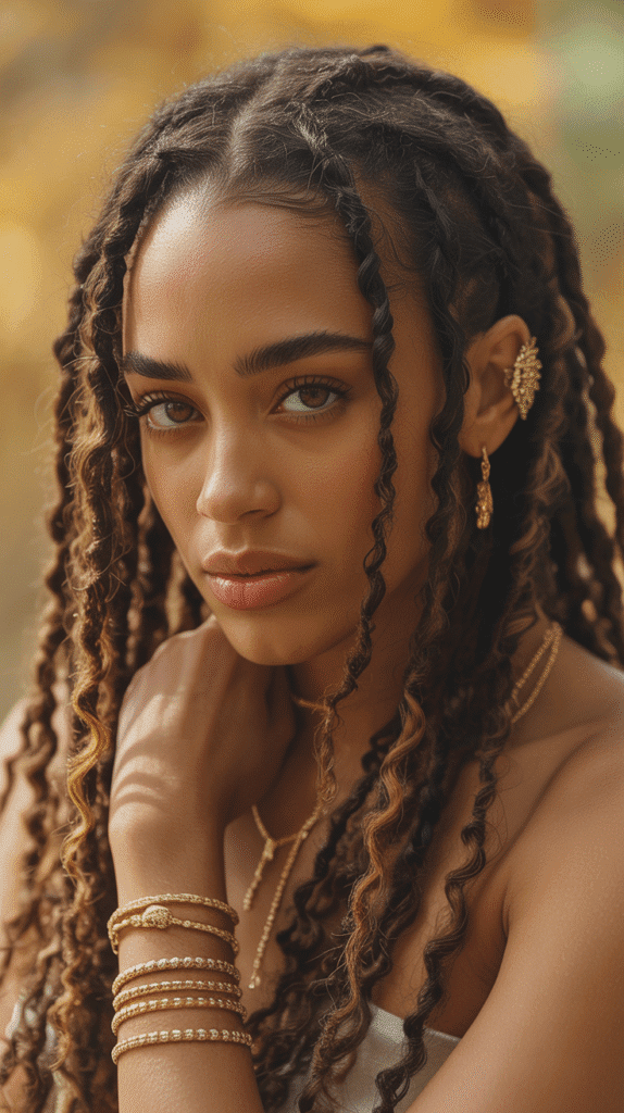 30 Latest Dreadlock Styles 2025 for Ladies You'll Want to Try 30 Loc Jewelry Integration