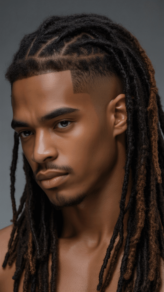 33 Cool Dreadlock Styles for Men That Are Bold & Modern 33 Dreadlocks with Temple Fade