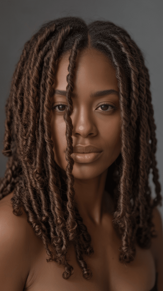 37 Best Dreadlock Styles for Black Women That Slay Every Look 10 Barrel Twist Locs