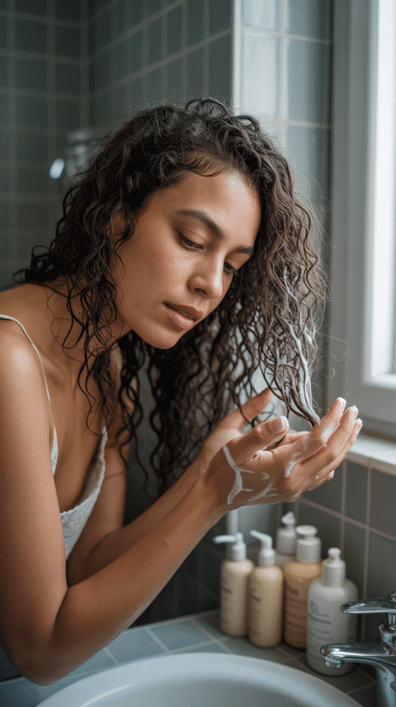 How to Cut Curly Hair with Bangs at Home – Simple Step-by-Step Guide 3 Preparing Your Hair for the Cut