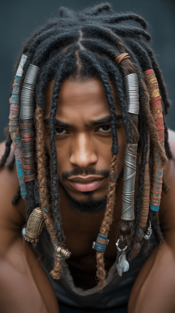 33 Cool Dreadlock Styles for Men That Are Bold & Modern 29 Dreadlocks with Hair Accessories