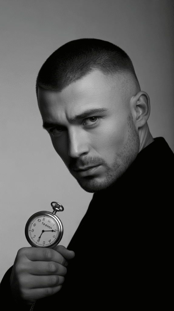 30 Classic French Hairstyles for Men That Never Go Out of Style 26 Military Inspired Crew Cut