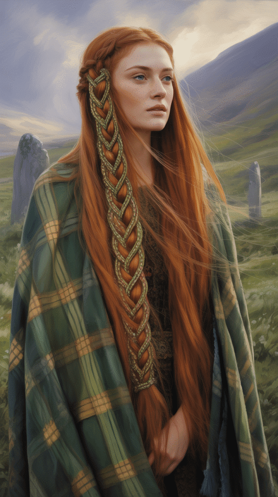 33 Step-by-Step Medieval Hairstyles for Princesses 20 The Celtic Knot Half-Up Style