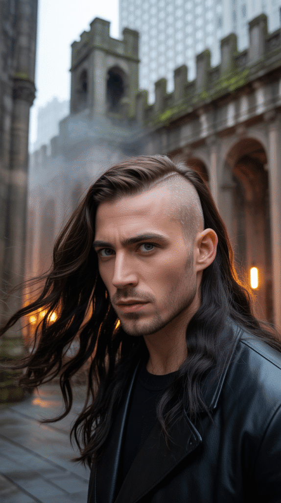 28 Stylish Elf Hairstyles for Men That Look Bold and Mystical 8 Asymmetrical Undercut with Long Top