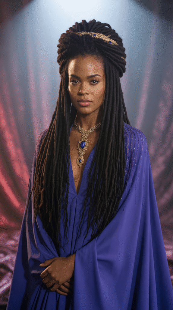 27 Latest Dreadlock Styles for Ladies That Slay Every Look 16 Braided Dreadlock Crown