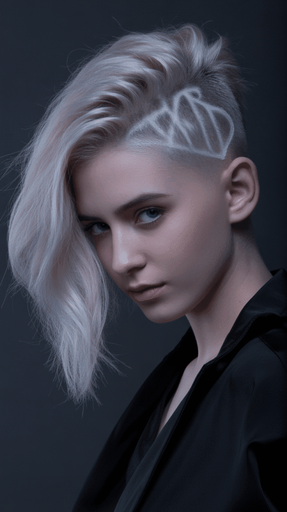 33 Easy French Hairstyles for Short Hair That Look Modern and Fresh 21 The Side-Swept Undercut Style