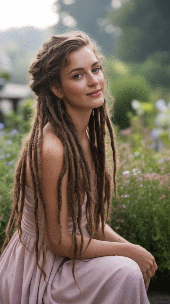 27 Latest Dreadlock Styles for Ladies That Slay Every Look 20 Dreadlock Waterfall Braid