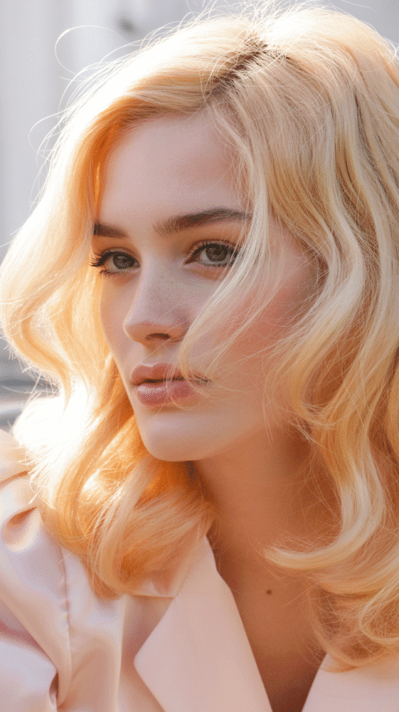 27 Best Hair Colors for Blonde Hair and Green Eyes That Make You Shine 27 Cream Soda Blonde
