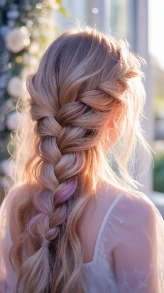 Whimsical Waterfall Braid