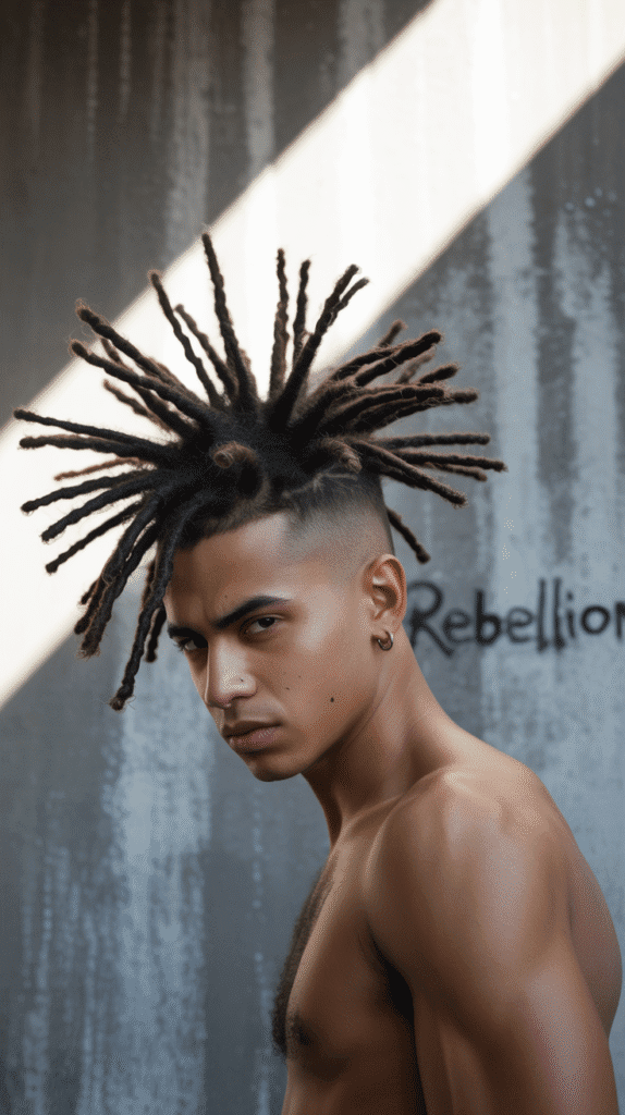 33 Cool Dreadlock Styles for Men That Are Bold & Modern 11 Dreadlock Mohawk