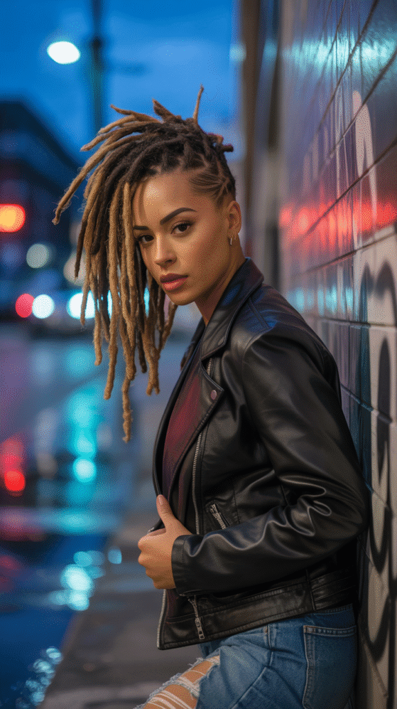 30 Latest Dreadlock Styles 2025 for Ladies You'll Want to Try 7 High Top Locs Fade