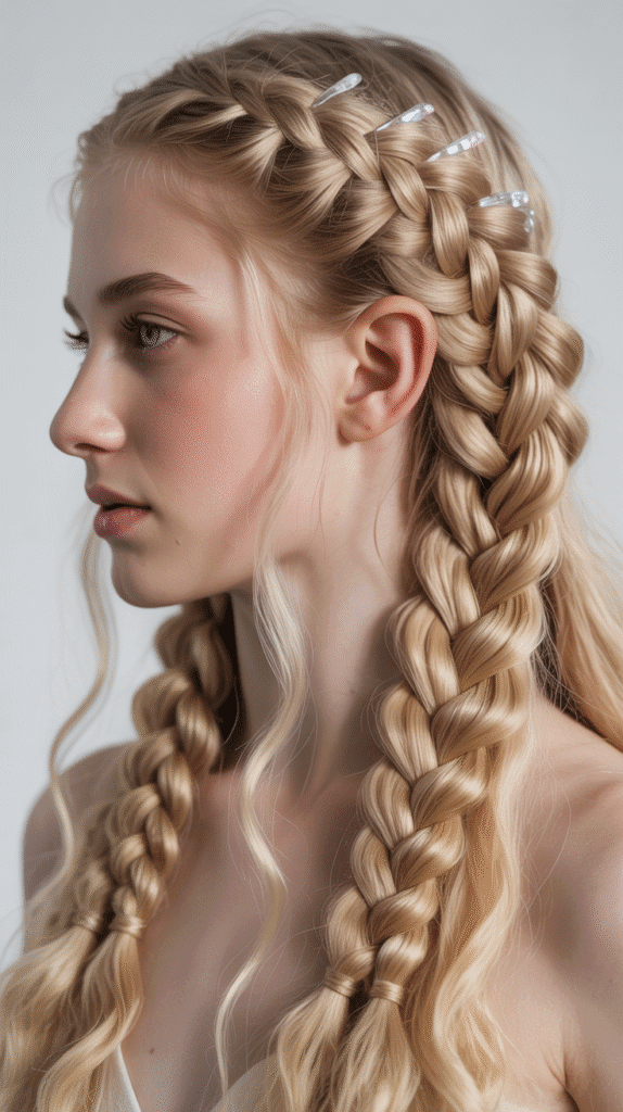 25 Step-by-Step Elf Hairstyle Tutorials Anyone Can Try 15 Pulled-Through Braid Illusion