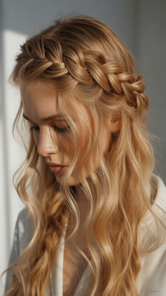 33 Trendy French Braided Hairstyles with a Chic Twist 28 French Braid with Textured Sections