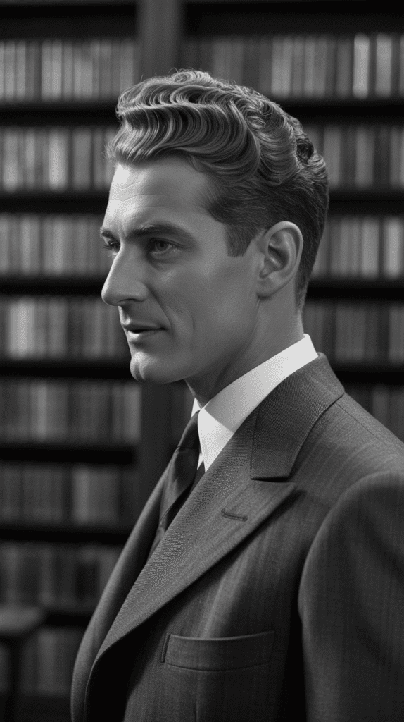 33 Stylish 1930s Hairstyles for Men That Define Retro Charm 17 The Crown Volume Style