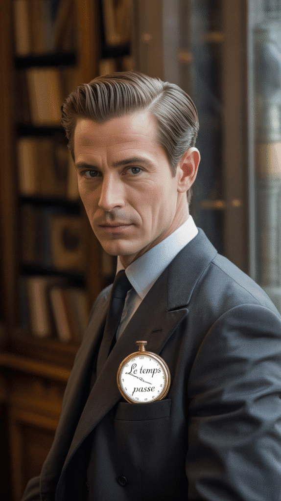 30 Classic French Hairstyles for Men That Never Go Out of Style 28 Refined Combover