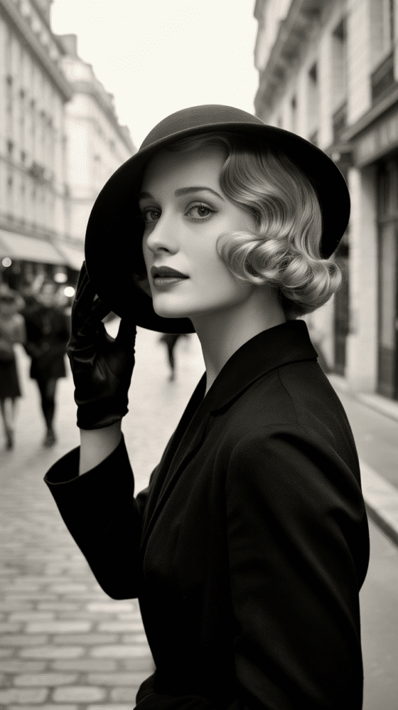 27 Chic 1930s Short Hairstyles Perfect for Timeless Look 22 The Cloche-Friendly Bob