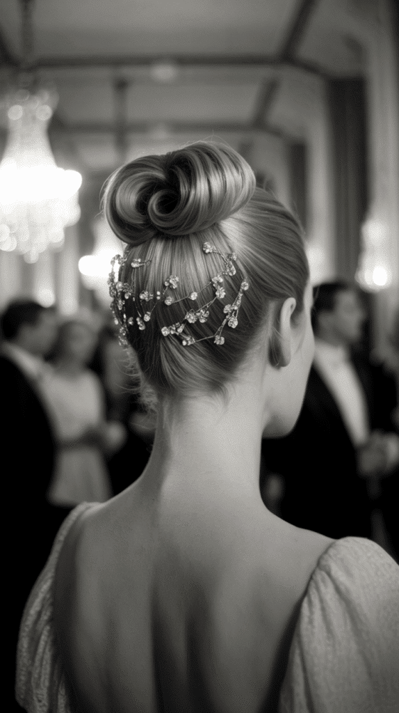30 Effortless 1930s Hairstyle Ideas for Inspiration 28 Double Roll Updo
