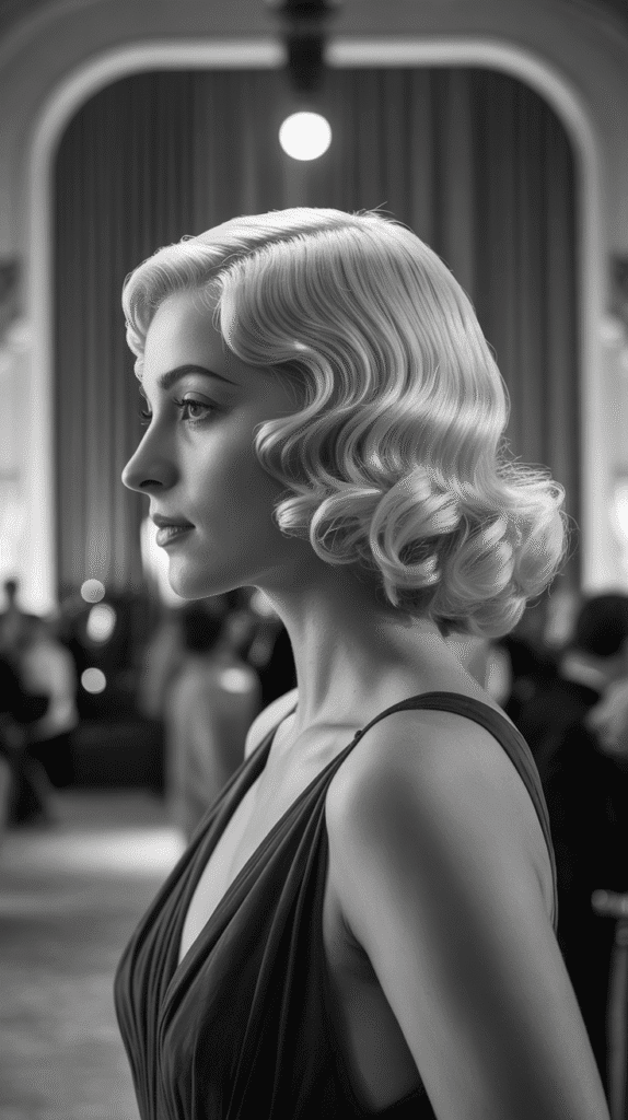 27 Chic 1930s Short Hairstyles Perfect for Timeless Look 1 The Classic Marcel Wave