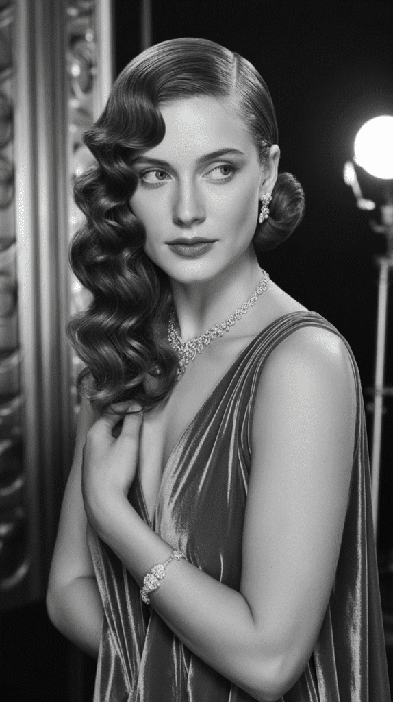 30 Step-by-Step 1930s Hairstyles Tutorial for a Retro Makeover 18 Side-Swept Curls