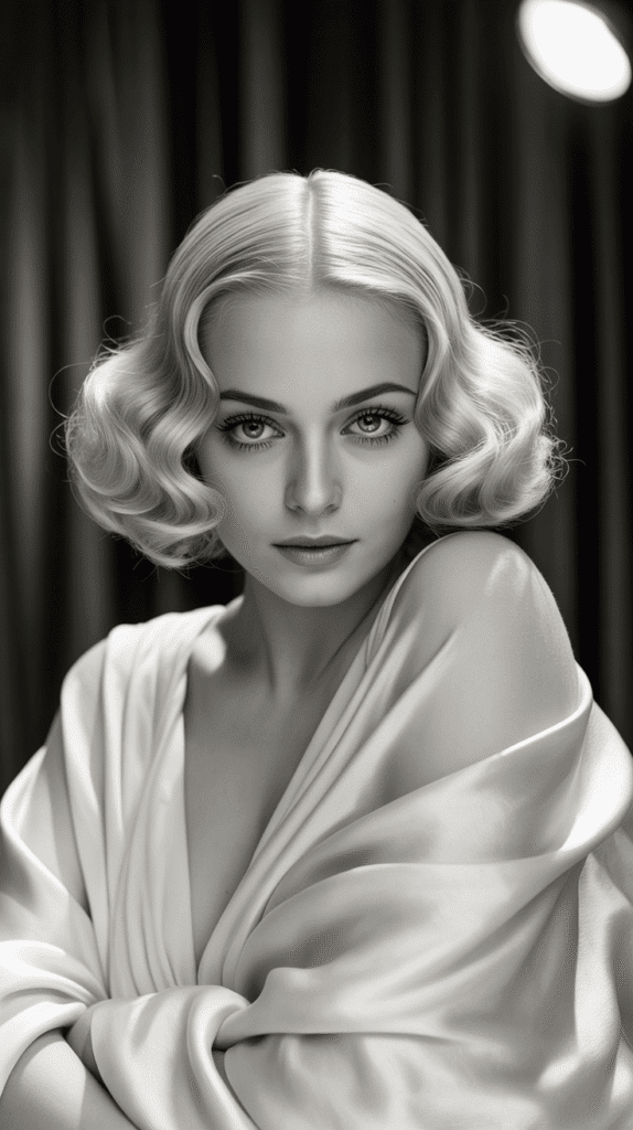 27 Classic 1930s Hairstyles That Bring Vintage Glamour Back 7 The Center Part with Sculpted Waves
