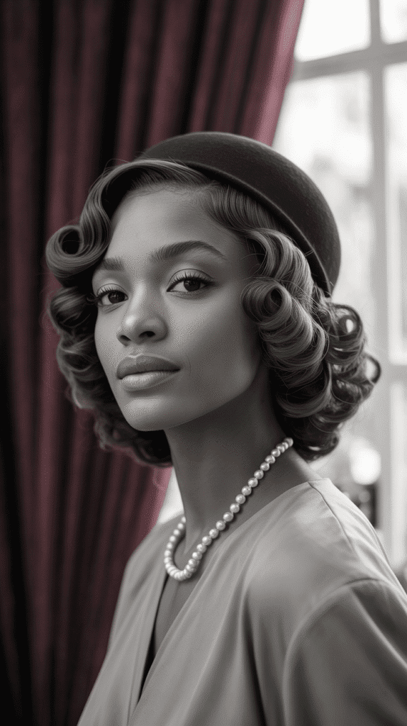 30 Beautiful 1930s Hairstyles for Black Women That Inspire Grace 18 Soft Pin Curls All Over